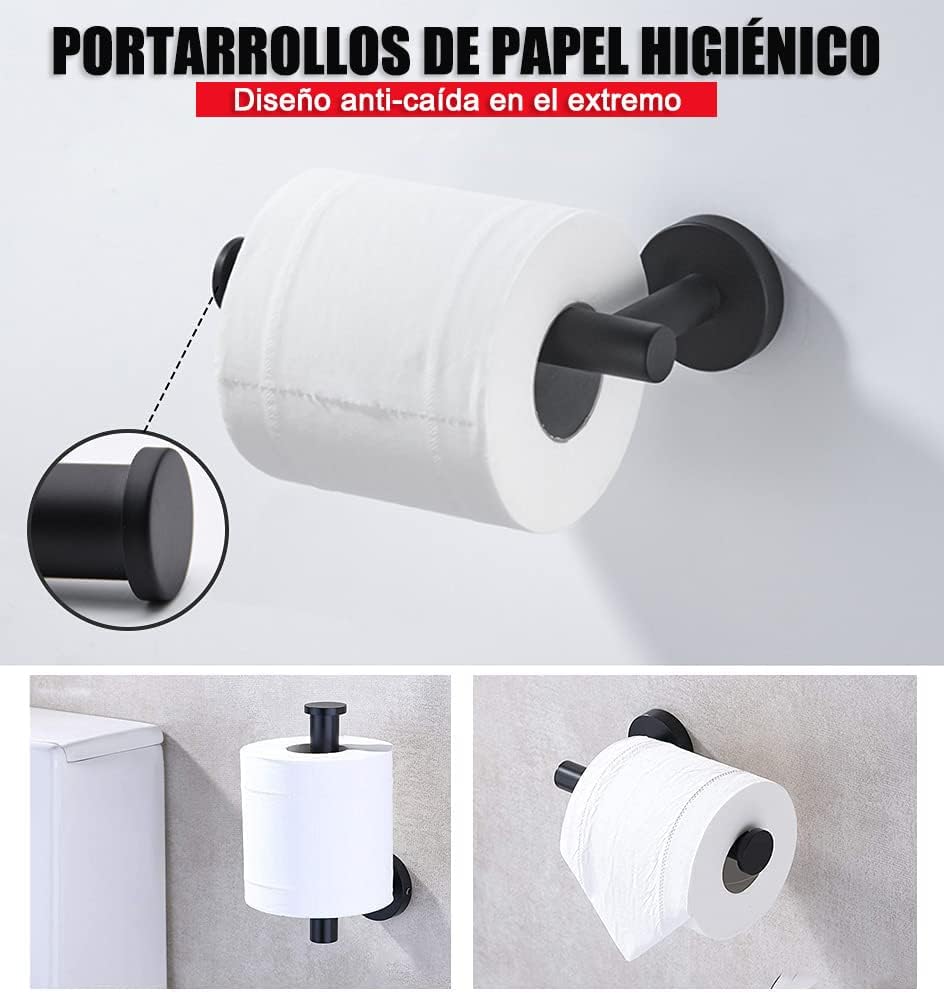 Miniatura 3 de Juego Sets De Accesorios Para Baño Inoxi